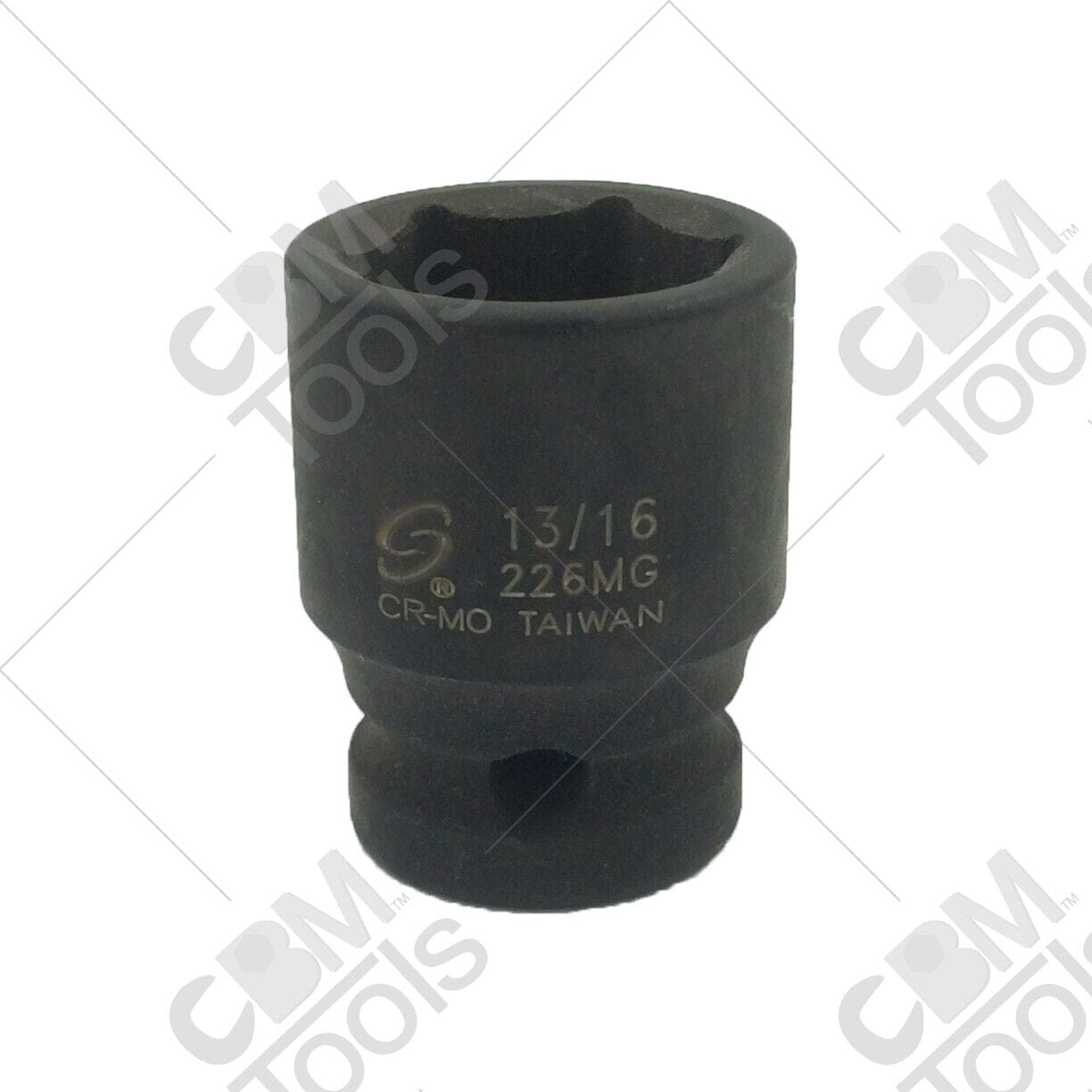 Sunex 226MG 1/2" Drive Magnetic 13/16" Impact Socket