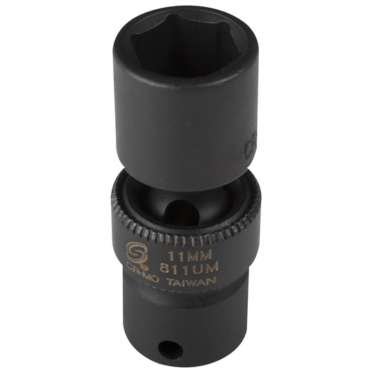 Sunex 811UM 1/4" Drive 11mm Universal Impact Socket