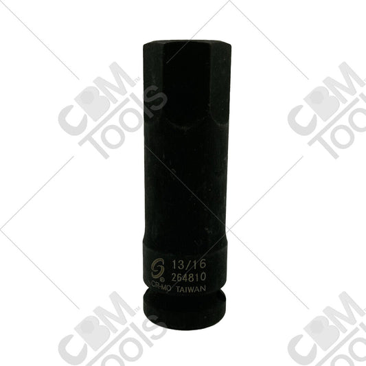 Sunex 264810 1/2" Drive 13/16" Hex Impact Bit