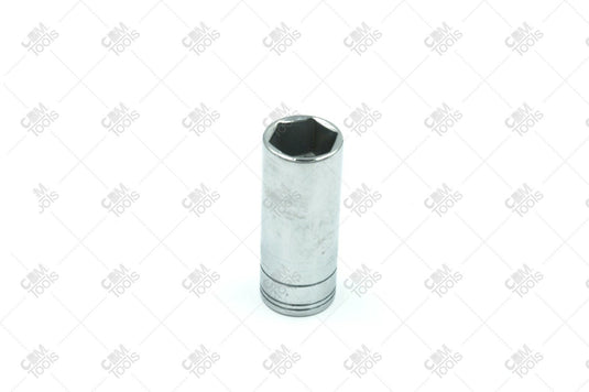 SK Hand Tools 41711 1/4" Dr. 15mm 6pt Deep Metric Chrome Socket