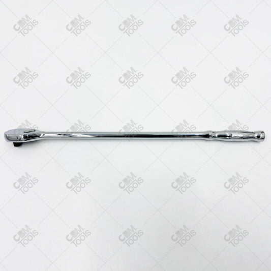 SK Hand Tools 80182 1/4" Dr. LP90 Low Profile Reversible 90 Tooth Ratchet (12in)