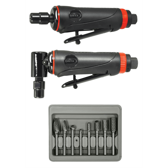 Astro Pneumatic 219 ONYX 3pc Air Die Grinder Kit