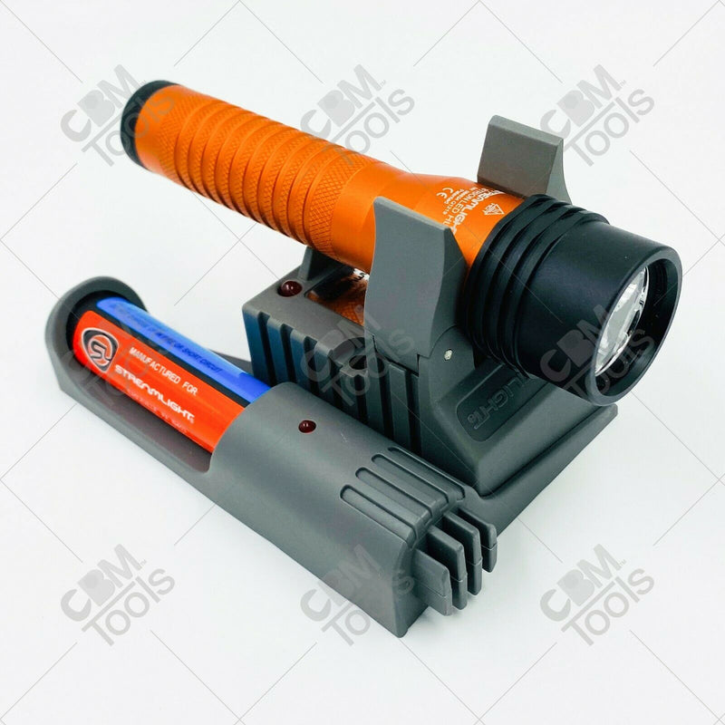 Load image into Gallery viewer, Streamlight 74785 Strion LED HL Rechargeable Flashlight Kit ORANGE
