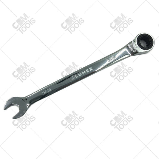 Sunex 992210 5/16" V-Groove Combination Ratcheting Wrench