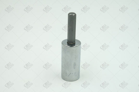 SK Hand Tools 41213 1/2" Dr. 5/16" Fractional Hex S2 Steel Bit Socket