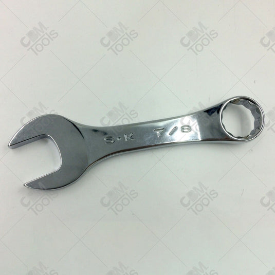 SK Hand Tools 88028 7/8" 12Pt Short Combination Wrench