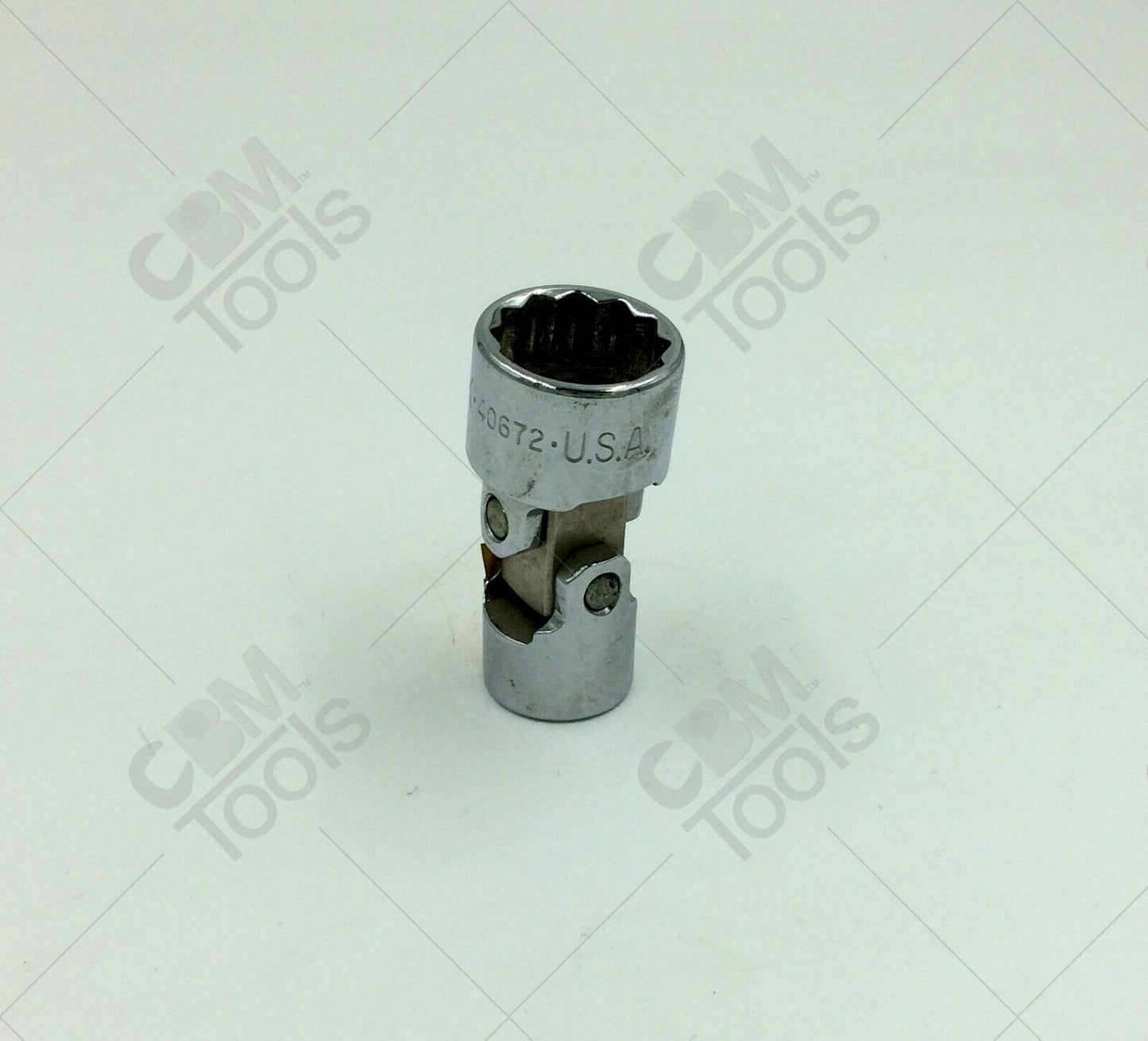 SK Hand Tools 40672 3/8" Dr. 11/16" 12pt Flex Fractional Chrome Socket