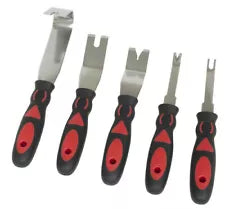 Lisle 83700 Auto Trim Panel Upholstery Removal Tool Set, 5 Piece | Ergonomic