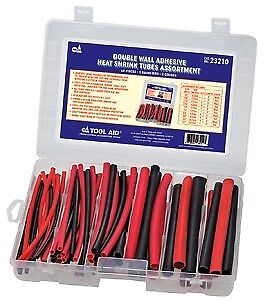 S & G Tool-Aid 23210 Double Wall Adhesive Heat Shrink Tubes Assortment