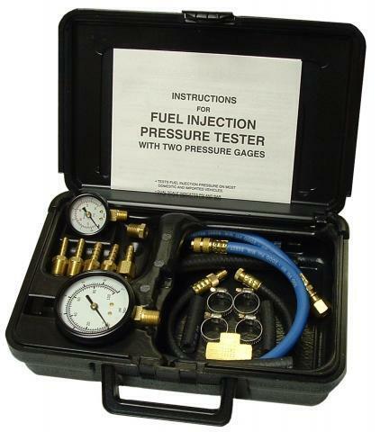 S & G Tool-Aid 33980 Fuel Injection Pressure Tester w/ Two Gauges