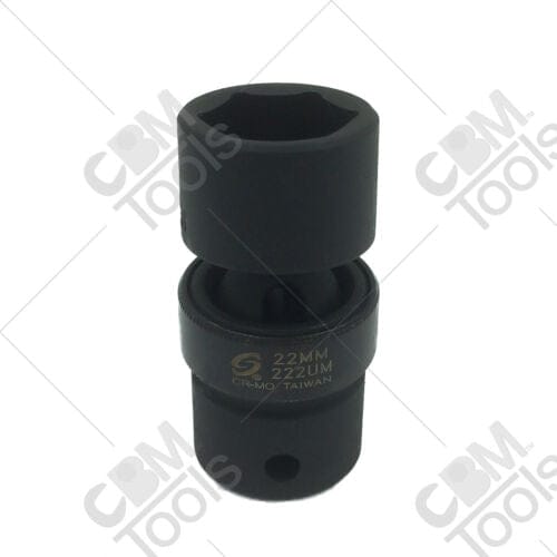 Sunex 222UM 1/2" Drive Universal 22mm Impact Socket