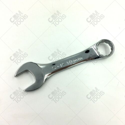 SK Hand Tools 88118 18mm 12Pt Short Combination Wrench