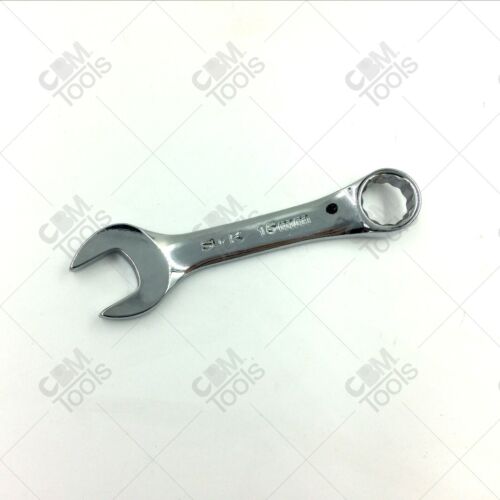 SK Hand Tools 88115 15mm 12Pt Short Combination Wrench