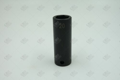 SK Hand Tools 34270 1/2" Dr. 20mm 6pt Deep Metric Impact Socket