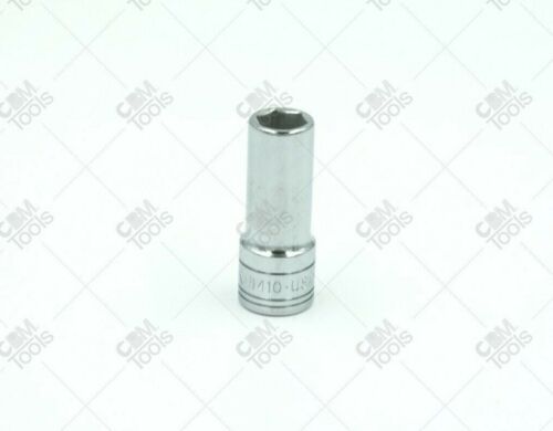 SK Hand Tools 8410 3/8" Dr. 10mm 6pt Deep Metric Chrome Socket