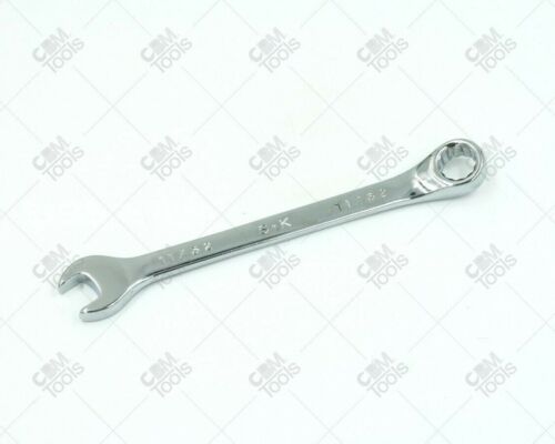 SK Hand Tools 88291 11/32" 12pt SuperKrome Fractional Combination Wrench
