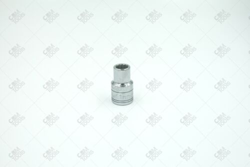 SK Hand Tools 40311 1/2" Dr. 11mm 12pt Standard Metric Chrome Socket