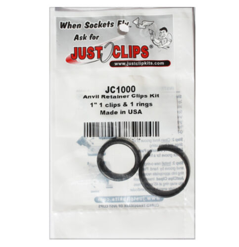 Just Clips JC1000 1" Anvil Snap Ring Kit MADE IN THE USA!