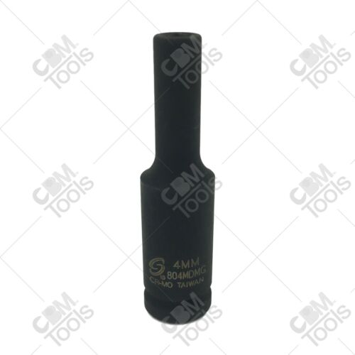 Sunex 804MDMG 1/4" Drive 4mm Deep Magnetic Impact Socket