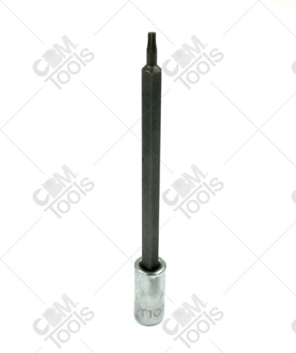 SK Hand Tools 42960 1/4" Drive T10 Long Torx Bit Socket