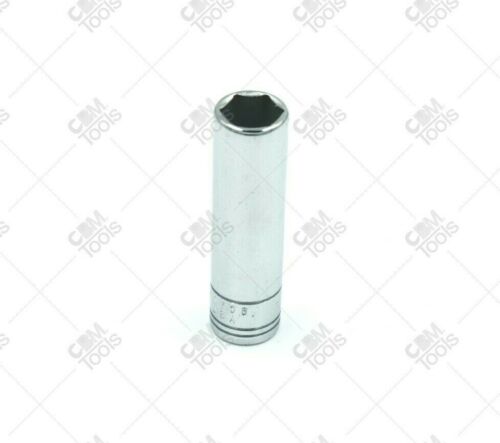 SK Hand Tools 41706 1/4" Dr. 10mm 6pt Deep Metric Chrome Socket