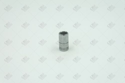 SK Hand Tools 43707 1/4" Dr. 8mm 12pt Standard Metric Chrome Socket