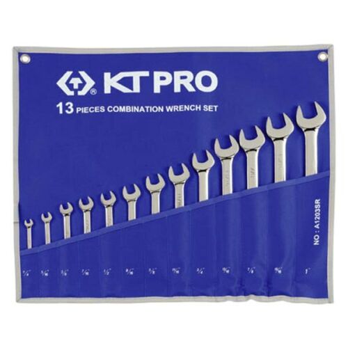 KT Pro A1203SR 13pc SAE Combination Wrench Set