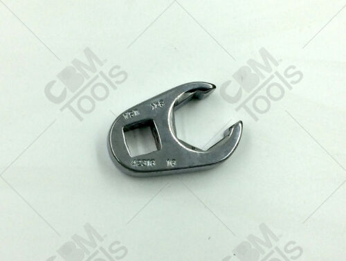 SK Hand Tools 42316 3/8"Dr 16mm 6Pt Metric Flare Nut Chrome Crowfoot Wrench
