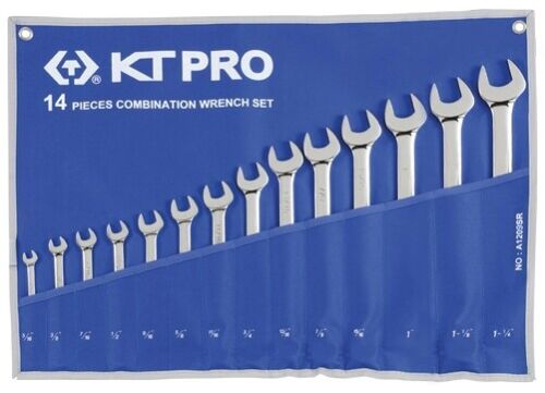 KT Pro A1209SR 14pc SAE Combination Wrench Set