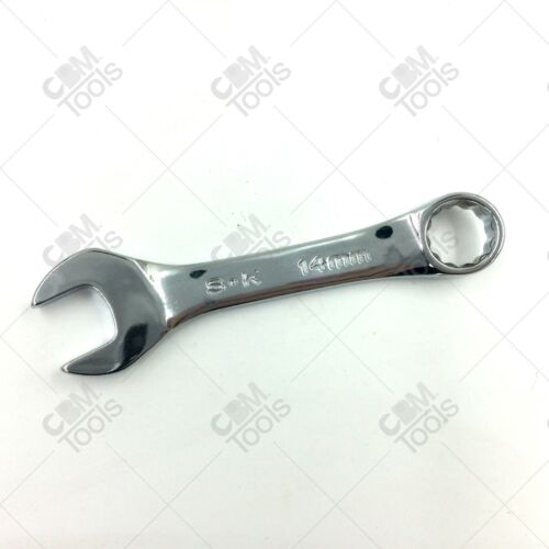 SK Hand Tools 88114 14mm 12Pt Short Combination Wrench