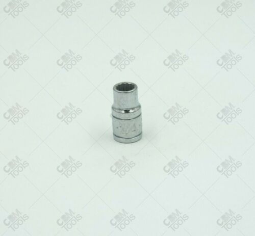 SK Hand Tools 43908 1/4" Dr. 1/4" 12pt Standard Fractional Chrome Socket