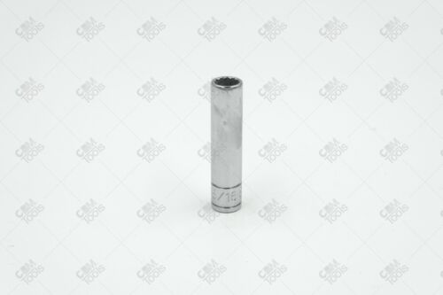 SK Hand Tools 44910 1/4" Dr. 5/16" 12pt Deep Fractional Chrome Socket
