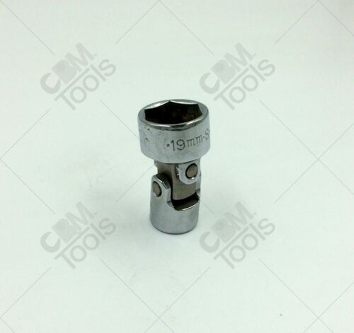 SK Hand Tools 40519 3/8" Dr. 19mm 6pt Flex Metric Chrome Socket