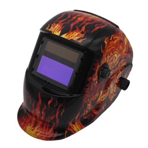 GRIP 85207 (Flaming)  Auto Darkening Welding Helmet Adjustable