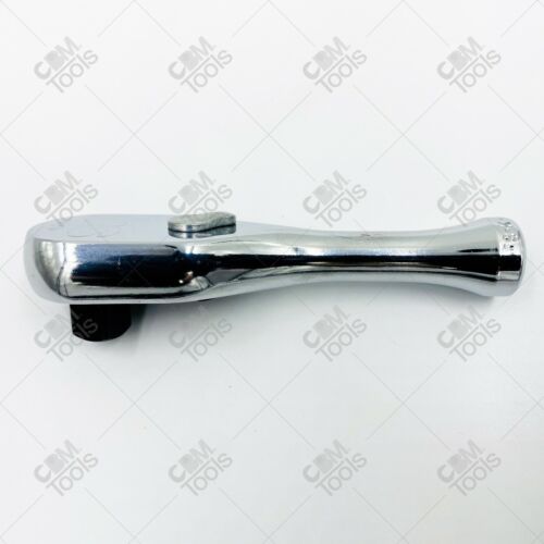 SK Hand Tools 80201 3/8" Dr. LP90 Low Profile Reversible 90 Tooth Ratchet (4in)