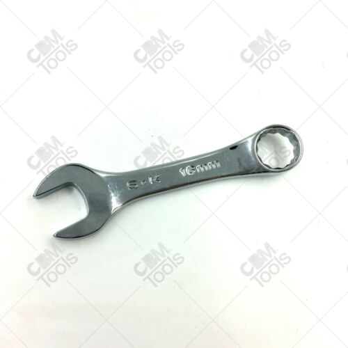 SK Hand Tools 88116 16mm 12Pt Short Combination Wrench