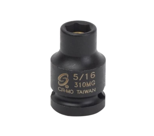 Sunex 310MG 3/8" Drive 5/16" Magnetic Impact Socket