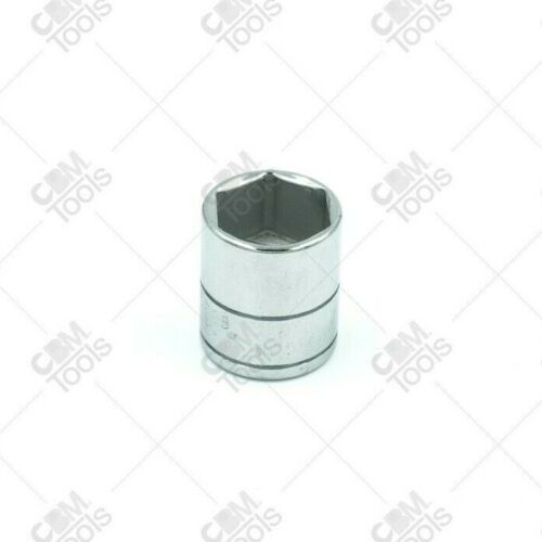 SK Hand Tools 40918 1/4" Dr. 9/16" 6pt Standard Fractional Chrome Socket