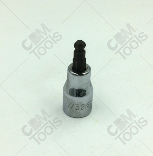 SK Hand Tools 45507 3/8"Dr 7/32" Hex Ball Bit Socket