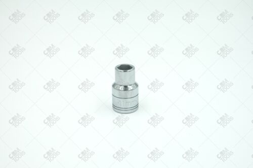 SK Hand Tools 48211 1/2" Dr. 11mm 6pt Standard Metric Chrome Socket
