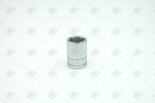 SK Hand Tools 41124 1/2" Dr. 3/4" 6pt Standard Fractional Chrome Socket