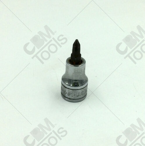 SK Hand Tools 45481 3/8"Dr No.1 Phillips Bit Socket