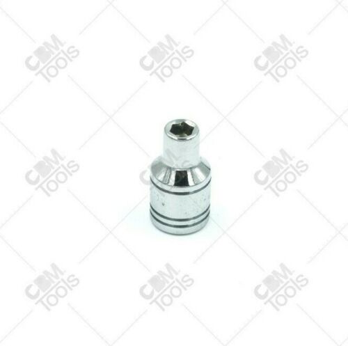 SK Hand Tools 40701 1/4" Dr. 4mm 6pt Standard Metric Chrome Socket