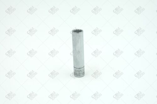 SK Hand Tools 44707 1/4" Dr. 8mm 12pt Deep Metric Chrome Socket