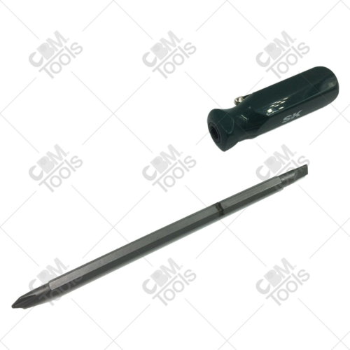SK Hand Tools 85112 2-in-1 SureGrip???????????? Pocket Screwdriver