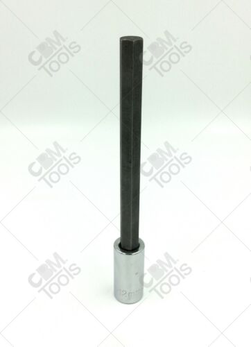 SK Hand Tools 41462 1/2" Dr. 12mm Long Hex Chrome Bit Socket