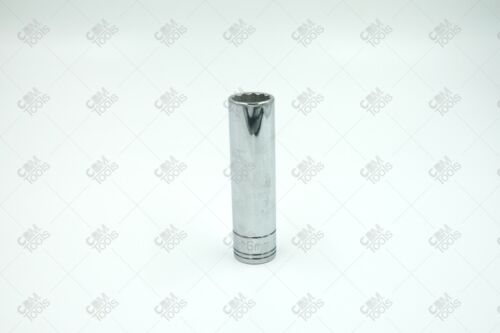 SK Hand Tools 48016 1/2" Dr. 16mm 12pt Deep Metric Chrome Socket