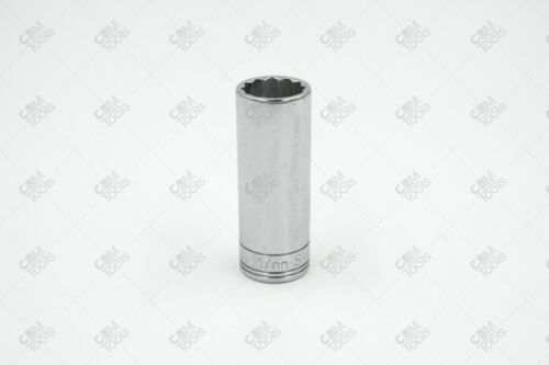 SK Hand Tools 8437 3/8" Dr. 17mm 12pt Deep Metric Chrome Socket
