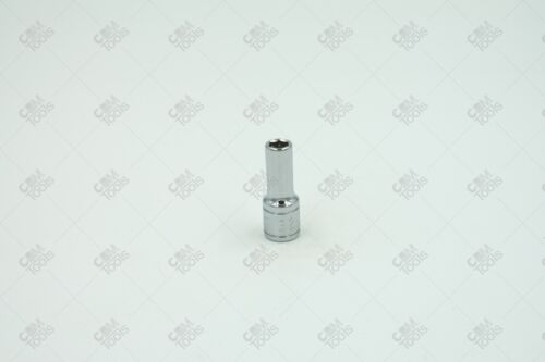 SK Hand Tools 41867 1/4" Dr. 7/32" 6pt Semi-Deep Fractional Chrome Socket