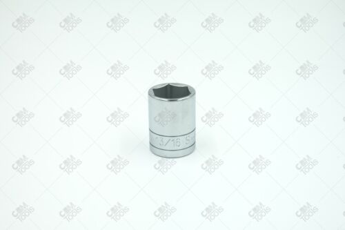 SK Hand Tools 41126 1/2" Dr. 13/16" 6pt Standard Fractional Chrome Socket
